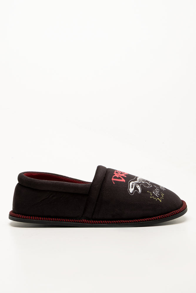 Dino Slippers Black (1)