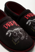Dino Slippers Black (2)