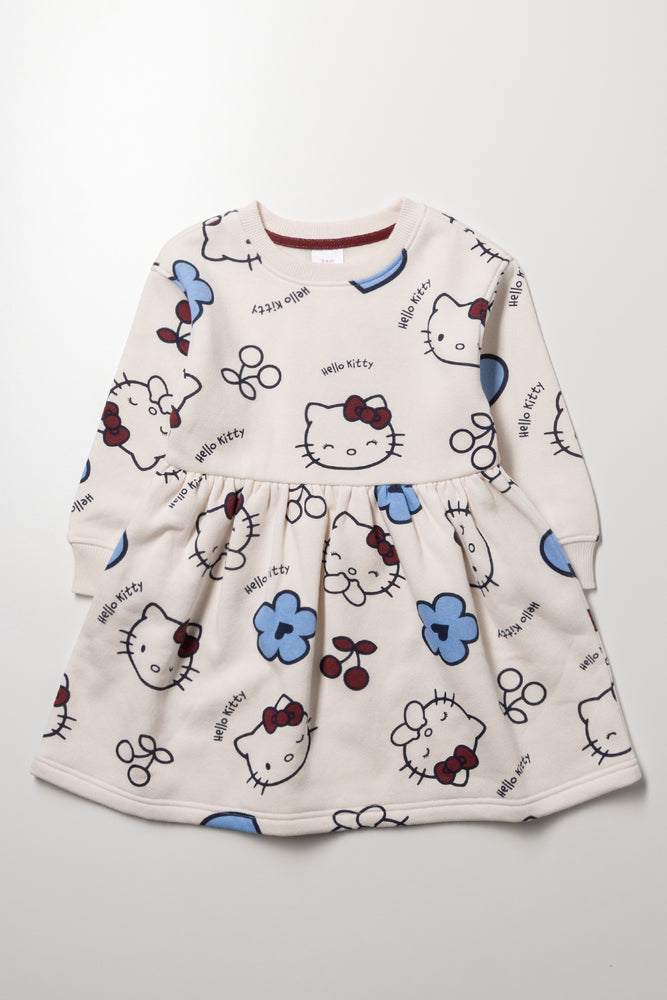 Hello Kitty Babydoll Dress Cream
