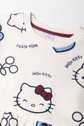 Hello Kitty Babydoll Dress Cream (1)