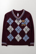 Bear Jersey Burgundy