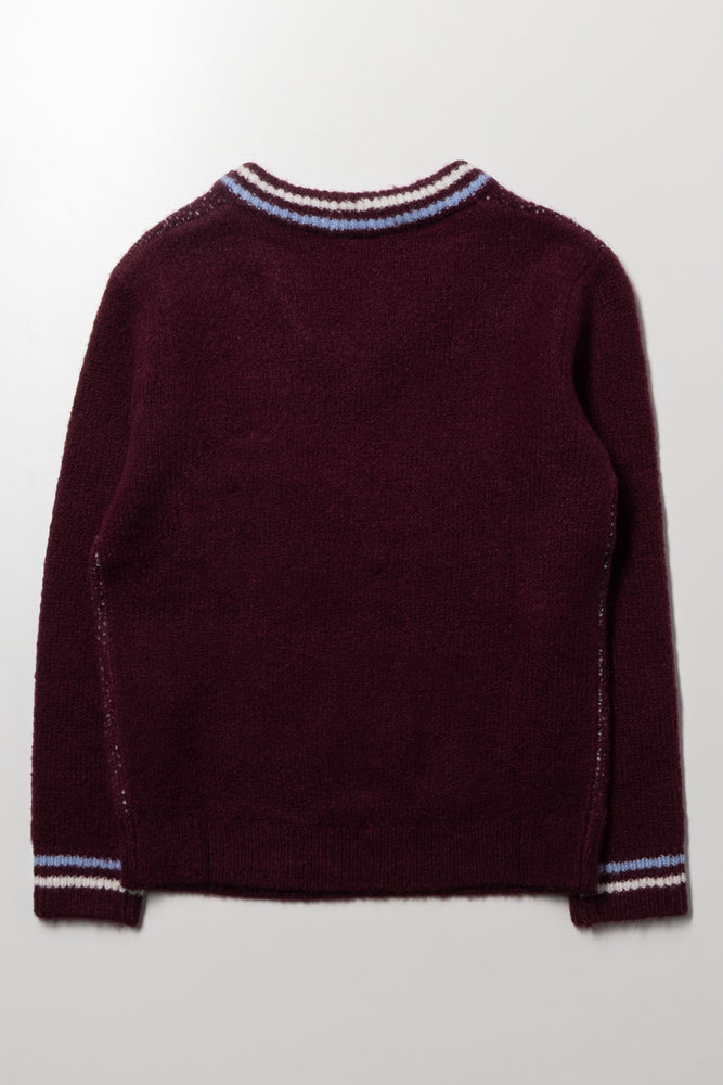 Bear Jersey Burgundy (2)