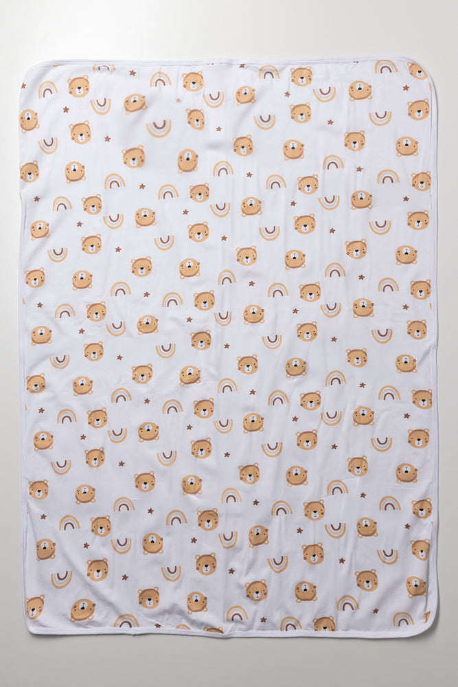 2 Pack Receiver Blankets White (3)