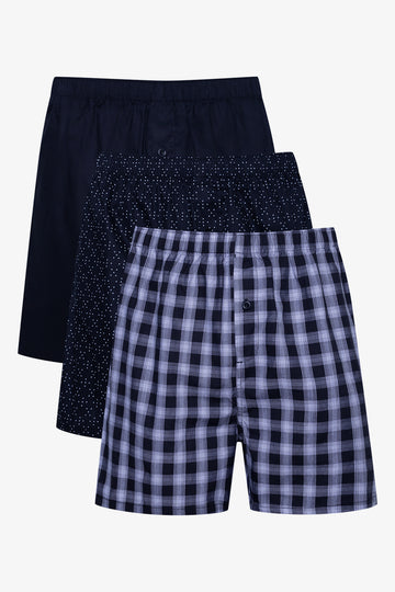 3 Pack Boxers Multicolours
