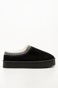 Platform Slippers Black (1)
