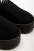 Platform Slippers Black (2)