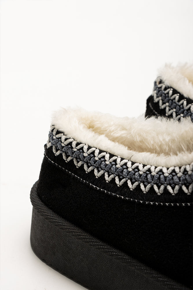 Platform Slippers Black (3)