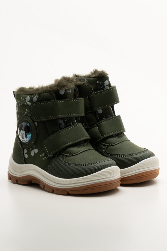 Mickey Mouse Hiker Boots Green