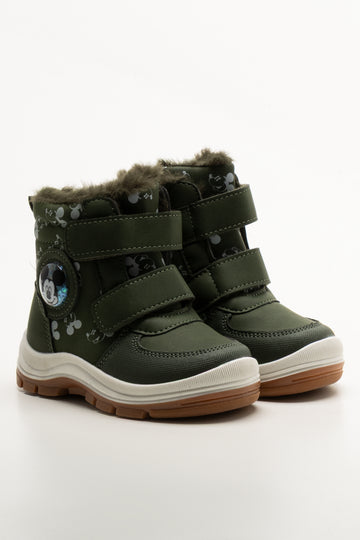Mickey Mouse Hiker Boots Green