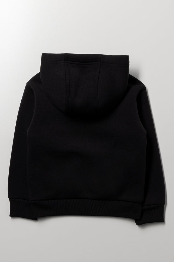 Zip Through Tracktop Black (2)