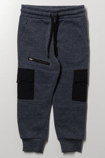 Cargo Trackpants Dark Grey