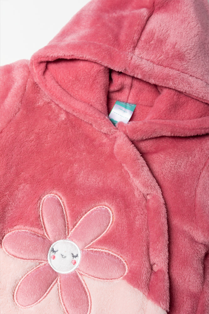 Flower Babygrow Pink