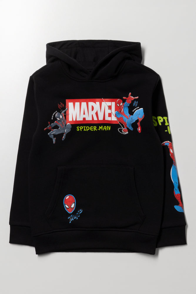 Spider-Man Hoodie Black