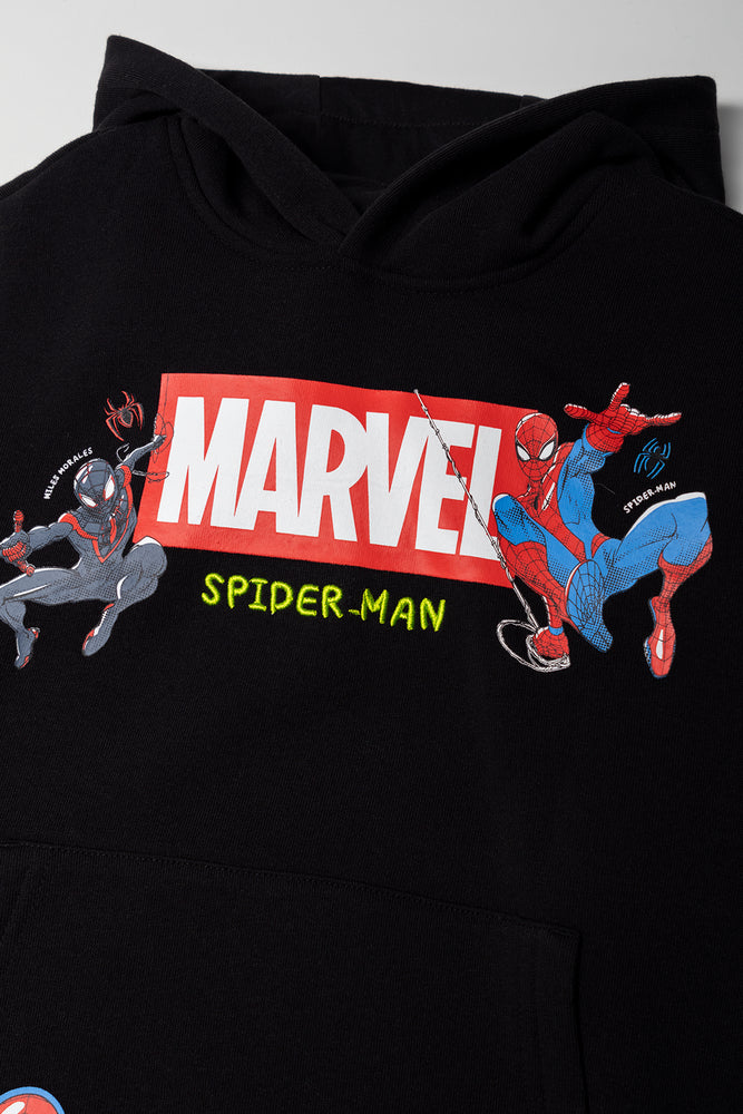 Spider-Man Hoodie Black