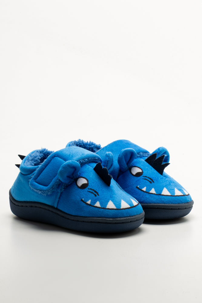 Monster Slippers Blue