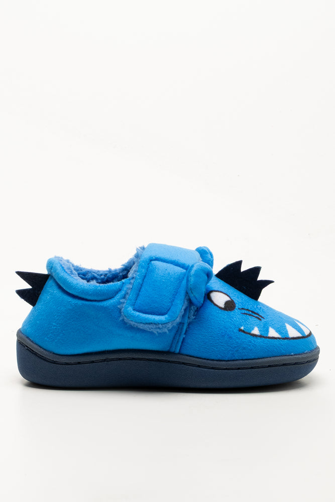 Monster Slippers Blue