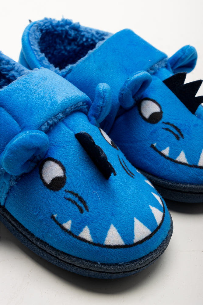 Monster Slippers Blue (2)