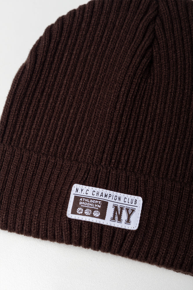 Rib Beanie Brown | Accessories | Ackermans