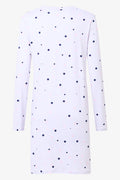 2 Pack 5 More Minutes Long Sleeve Sleepshirts Navy And Grey (3)