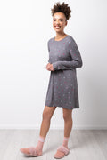 Naps Are My Love Language 2 Pack Long Sleeve Sleepshirts Blue (1)