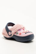 Unicorn Fur Clogs Navy (1)