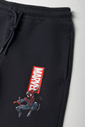 Spider-Man Cargo Trackpants Dark Grey (1)