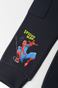 Spider-Man Cargo Trackpants Dark Grey (2)