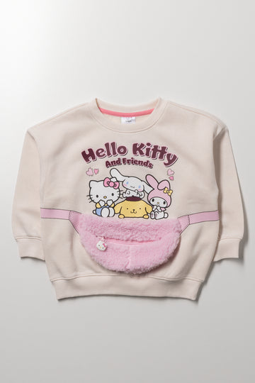 Hello Kitty Tracktop With Bag Natural