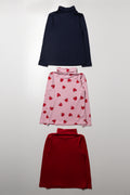 3 Pack Strawberry Polonecks Red And Navy (2)