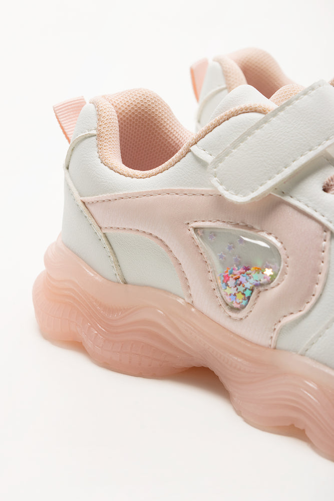 Light Up Trainers White (3)