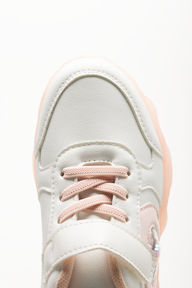 Light Up Trainers White (4)