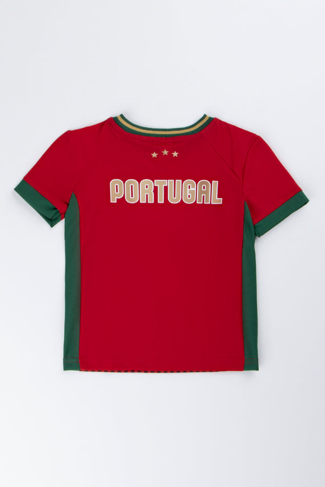 Portugal Soccer T-Shirt Red (1)