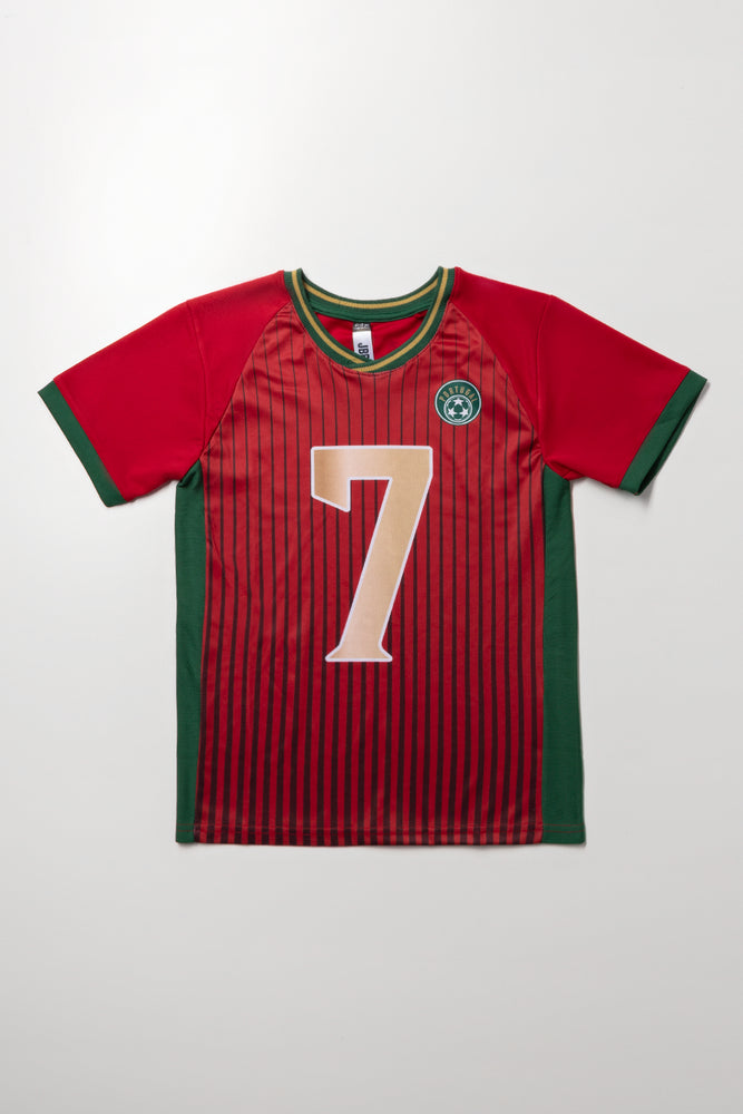 Portugal Soccer T-Shirt Red