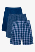 3 Packs Boxers Navy