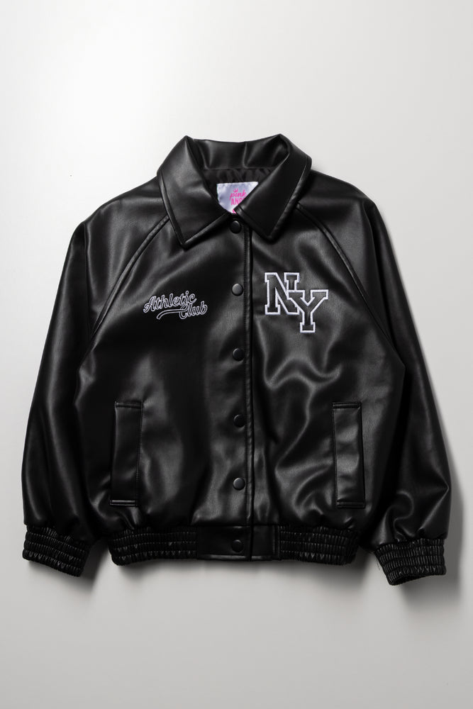 Collar Bomber Jacket Black | Jackets & Knitwear | Ackermans