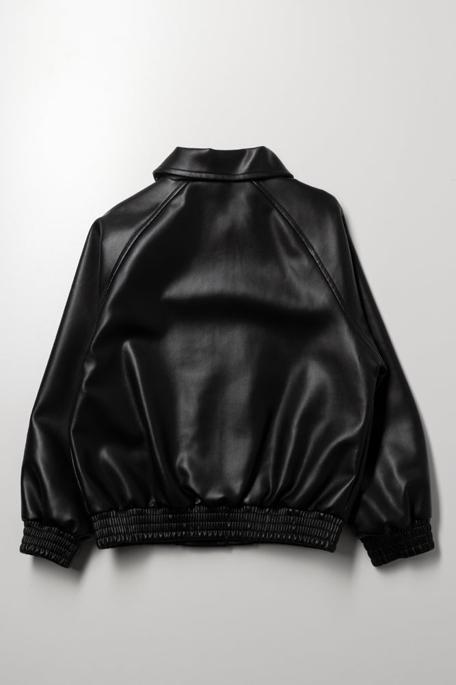 ジャケット・アウター YOKE DETACHABLE COLLAR BOMBER JACKET Collar Bomber Jacket Black | Jackets & Knitwear | Ackermans