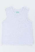 Grey Basic Baby Vest
