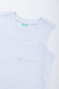 Grey Basic Baby Vest (1)