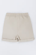 Stone Poplin Roll Cuff Shorts (2)