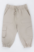 Stone Casual Cargo Utility Pants