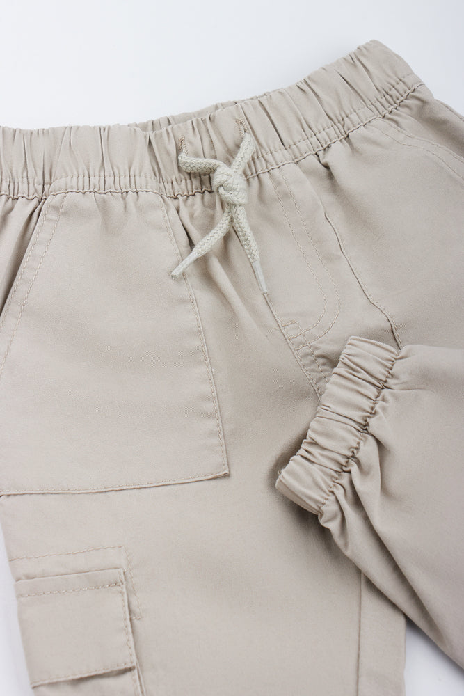 Stone Casual Cargo Utility Pants (1)