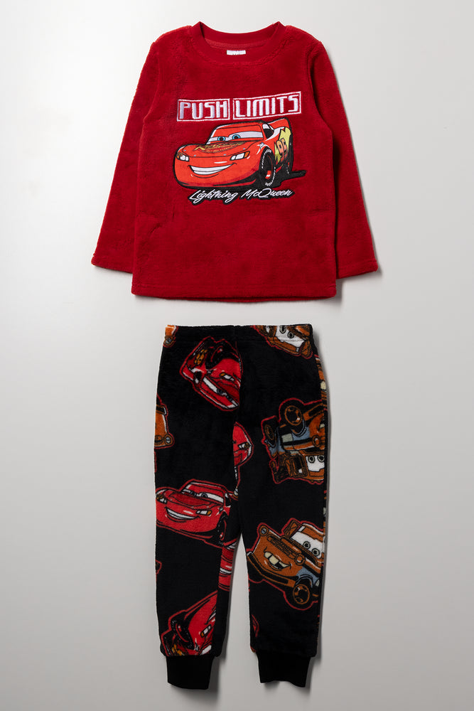 Cars Long Sleeve Pyjamas Red