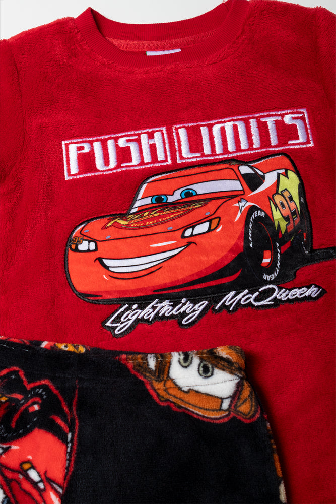 Cars Long Sleeve Pyjamas Red (1)