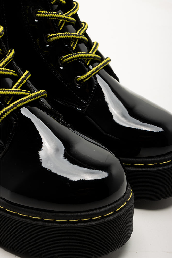 Combat Boots Black (2)