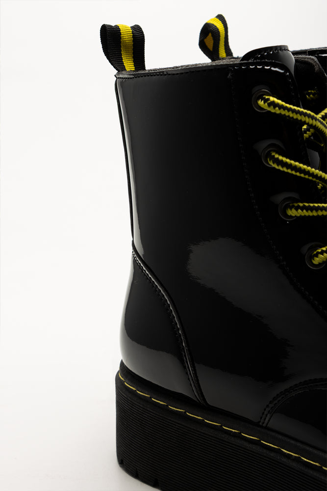Combat Boots Black (3)