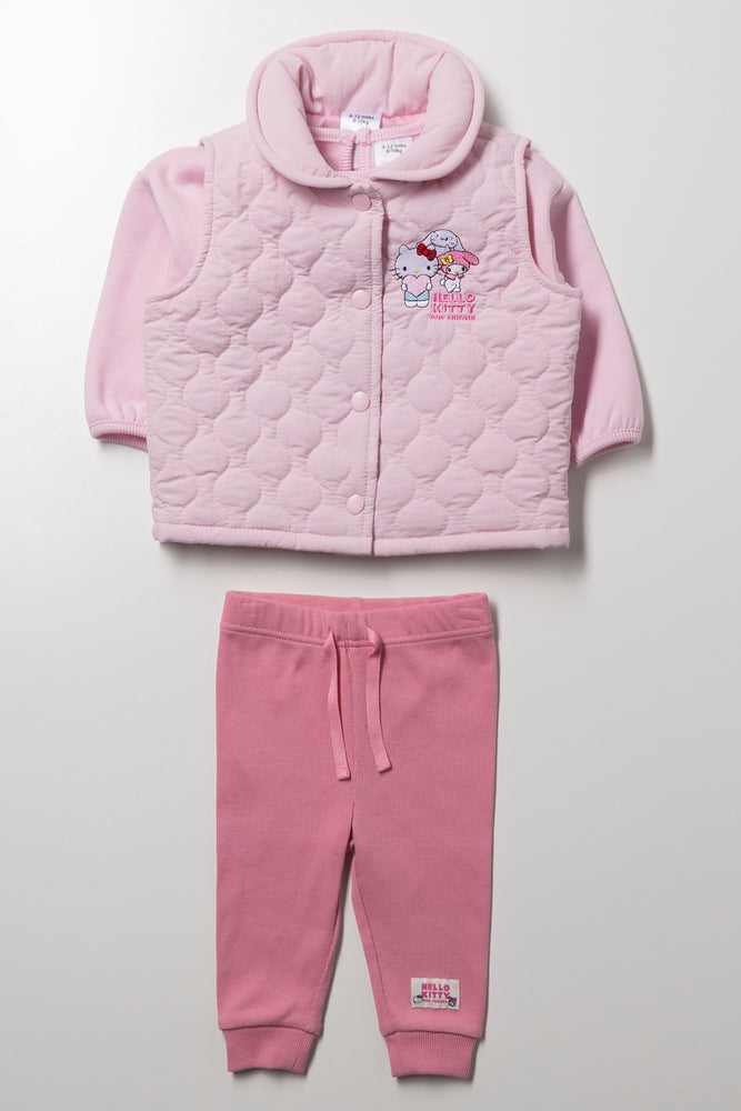 Hello Kitty Set Pink