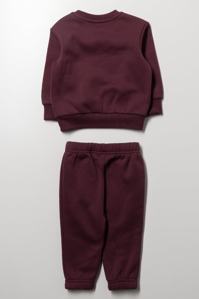 Tracksuit Burgundy (2)