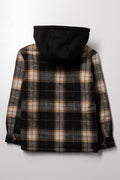 Check Shacket Brown (2)