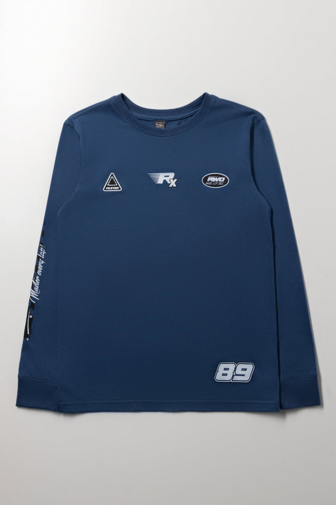 Long Sleeve T-Shirt Blue