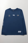 Long Sleeve T-Shirt Blue